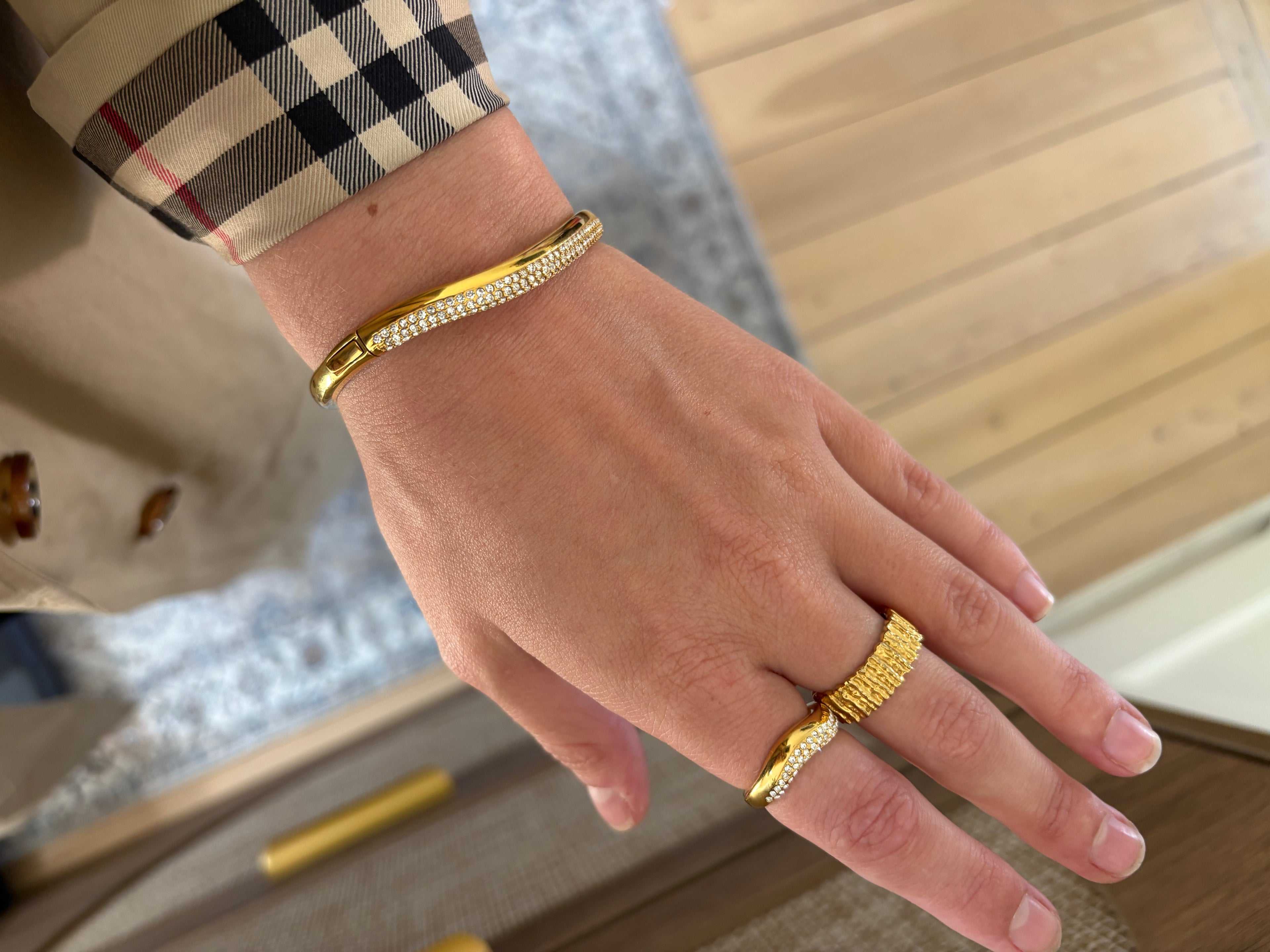 Camille Gold Bangle
