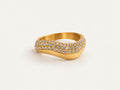 Wave Pavé Ring