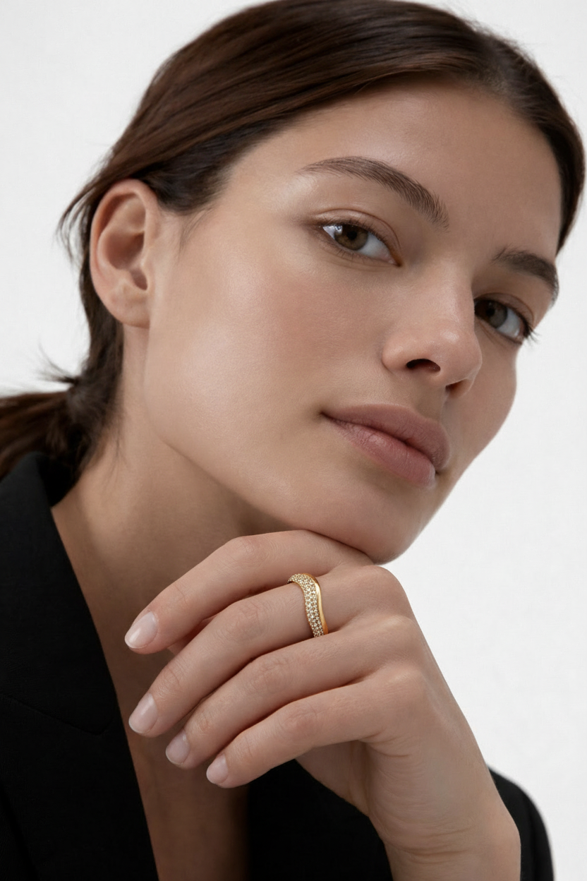 Ring på model